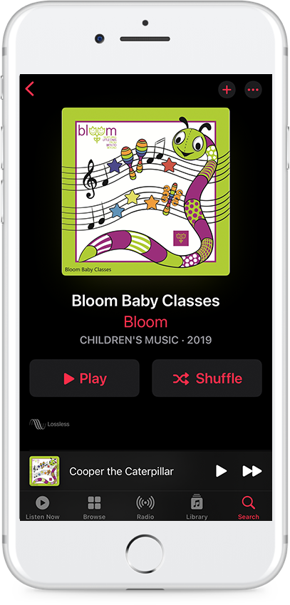 bloombaby classes music on apple music
